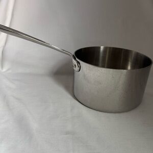All Clad 4 Qt Stainless Steel Long Handle Sauce Pan Pot NO LID